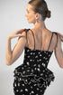 Top Rosita Peplum Negro